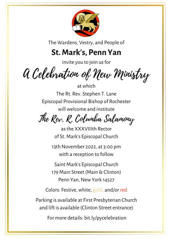 Two Celebrations of New Ministry! | Episcopal Diocese of Rochester